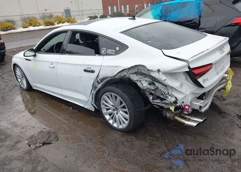 2021 Audi S5 Sportback Premium Plus Tfsi Quattro Tiptronic z USA, uszkodzony, nr VIN WAUC4CF58MA013047